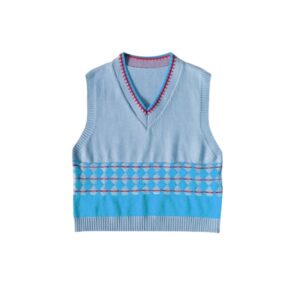 Blue Plaid Tank